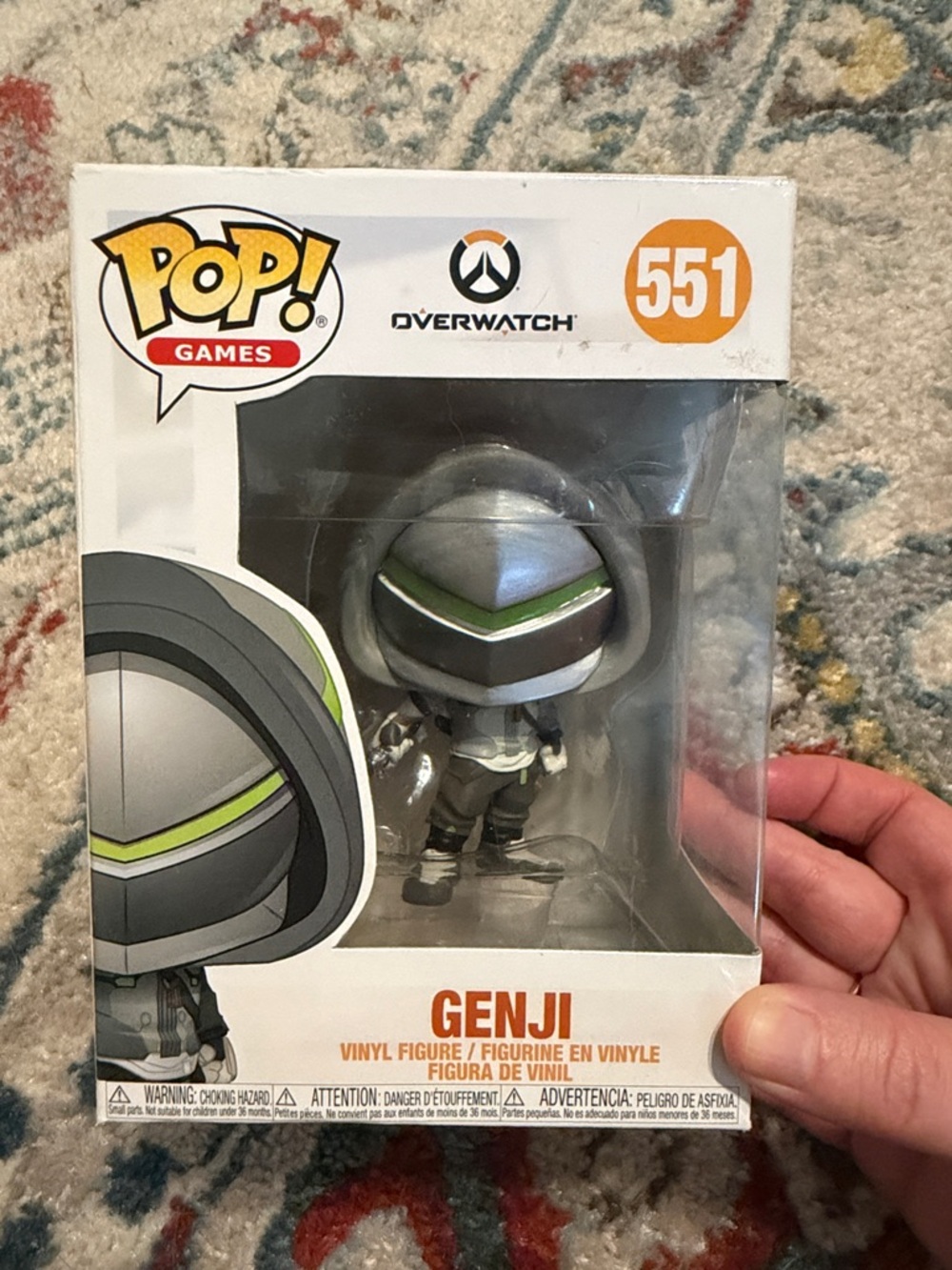 Funko Genji Vinyl Figure - Silver, Green & Black